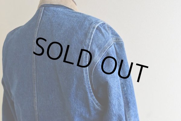 画像12: 1980-90s Polo RALPH LAUREN 裏ブランケット付きデニムジャケット   "MADE IN USA"  表記S  (12)