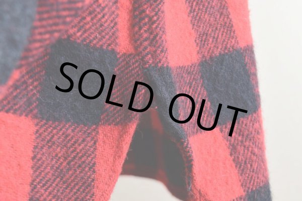 画像12: 1950s〜 PILGRIM マチ付きウールシャツ   "MADE IN USA"  実寸L  (12)