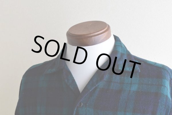画像8: 1950s PENDLETON ウールシャツ   "MADE IN USA"  表記S  (8)