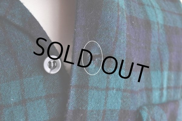 画像15: 1950s PENDLETON ウールシャツ   "MADE IN USA"  表記S  (15)