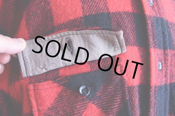 画像9: 1950s〜 PILGRIM マチ付きウールシャツ   "MADE IN USA"  実寸L  (9)