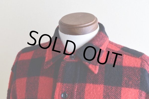 画像7: 1950s〜 PILGRIM マチ付きウールシャツ   "MADE IN USA"  実寸L  (7)