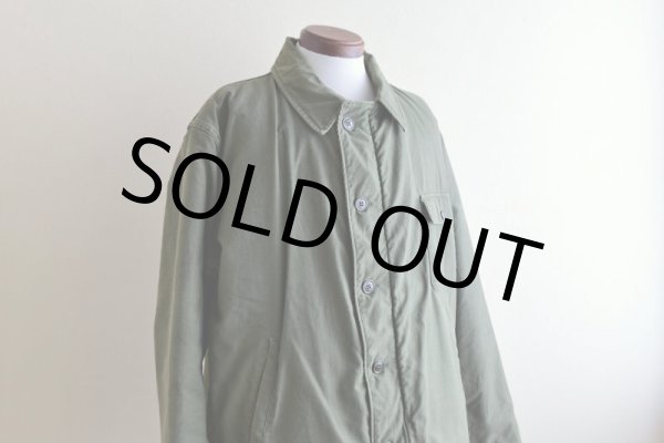 画像7: 1970s〜 US.NAVY A-2デッキジャケット　 実寸XL  (7)