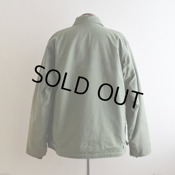 画像3: 1970s US.NAVY A-2デッキジャケット  "バックステンシル"  表記LARGE(42-44)  (3)