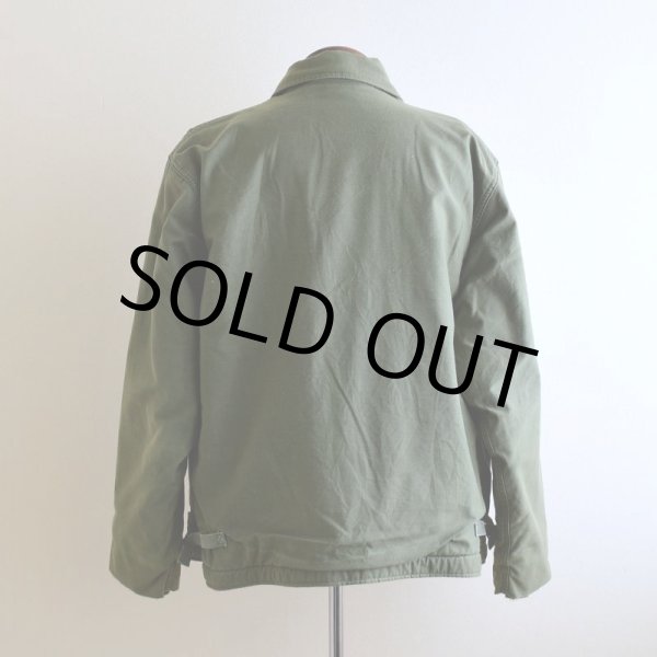 画像3: 1970s〜 US.NAVY A-2デッキジャケット　 実寸XL  (3)