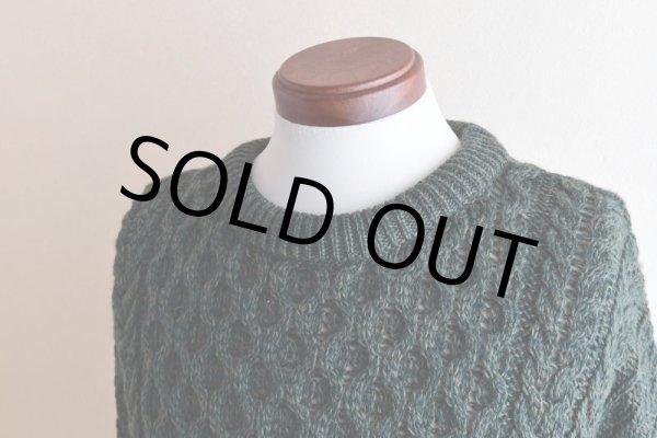 画像7: ARANCRAFTS フィッシャーマンセーター　  "MADE IN IRELAND"　 表記L  (7)