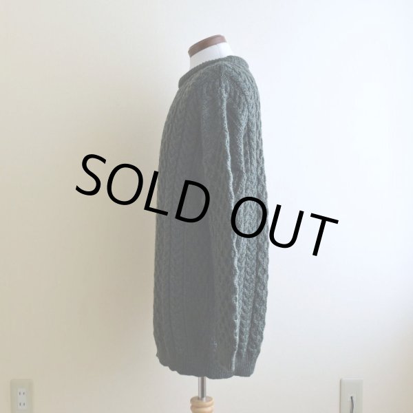 画像4: ARANCRAFTS フィッシャーマンセーター　  "MADE IN IRELAND"　 表記L  (4)