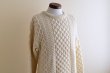 画像6: ARAN SWEATER MARKET フィッシャーマンセーター　  "MADE IN IRELAND"　 表記M  (6)