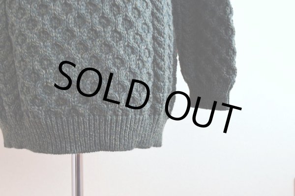 画像9: ARANCRAFTS フィッシャーマンセーター　  "MADE IN IRELAND"　 表記L  (9)