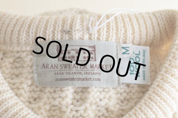 画像5: ARAN SWEATER MARKET フィッシャーマンセーター　  "MADE IN IRELAND"　 表記M  (5)