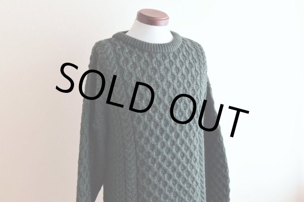 画像6: ARANCRAFTS フィッシャーマンセーター　  "MADE IN IRELAND"　 表記L  (6)