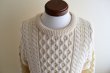 画像8: ARAN SWEATER MARKET フィッシャーマンセーター　  "MADE IN IRELAND"　 表記M  (8)