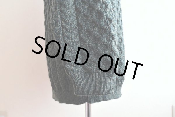 画像10: ARANCRAFTS フィッシャーマンセーター　  "MADE IN IRELAND"　 表記L  (10)