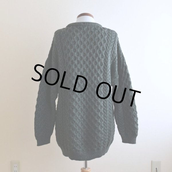 画像3: ARANCRAFTS フィッシャーマンセーター　  "MADE IN IRELAND"　 表記L  (3)