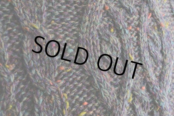 画像9: 1990s L.L.Bean タートルネック フィッシャーマンセーター   "MADE IN IRELAND"  表記XL  (9)