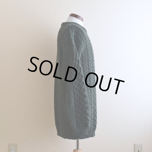 画像2: ARANCRAFTS フィッシャーマンセーター　  "MADE IN IRELAND"　 表記L  (2)