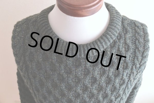 画像8: ARANCRAFTS フィッシャーマンセーター　  "MADE IN IRELAND"　 表記L  (8)