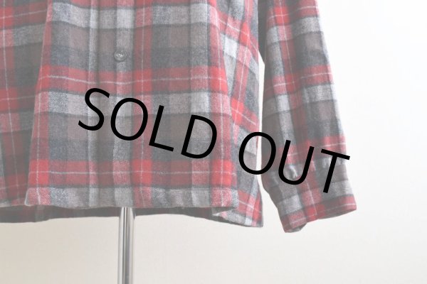 画像10: 1950s PENDLETON ウールシャツ   "MADE IN USA"  表記L  (10)