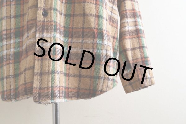 画像9: 1970s FIVEBROTHER ヘビーネルシャツ   "MADE IN USA"  表記L  (9)