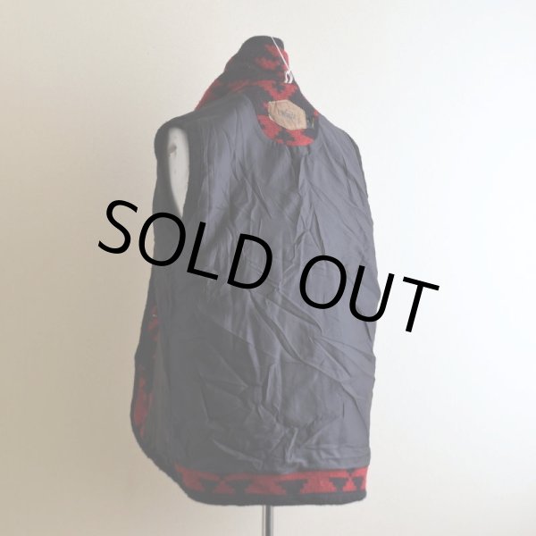 画像5: 1990s Woolrich ネイティブ柄ウールラグベスト   "MADE IN USA"  表記M  (5)
