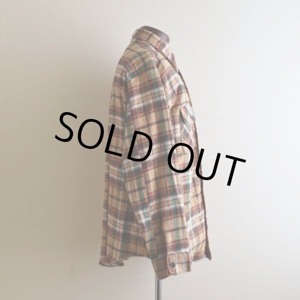 画像2: 1970s FIVEBROTHER ヘビーネルシャツ   "MADE IN USA"  表記L  (2)