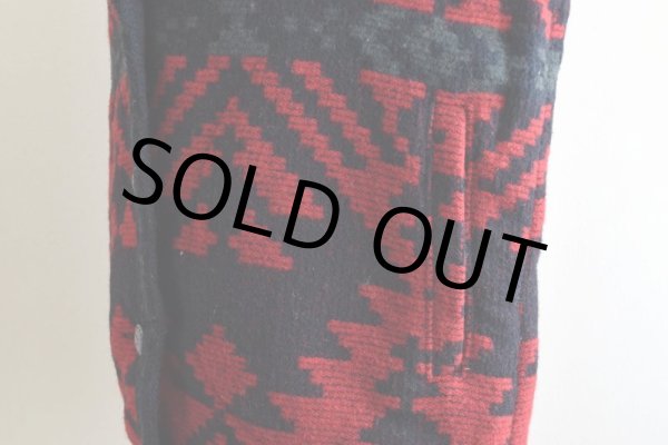 画像11: 1990s Woolrich ネイティブ柄ウールラグベスト   "MADE IN USA"  表記M  (11)