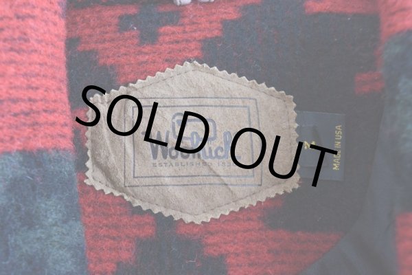 画像6: 1990s Woolrich ネイティブ柄ウールラグベスト   "MADE IN USA"  表記M  (6)