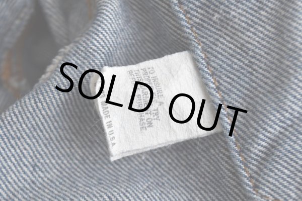 画像6: 1980s Levi's 70506-0216 デニムジャケット   "MADE IN USA"  表記46  (6)