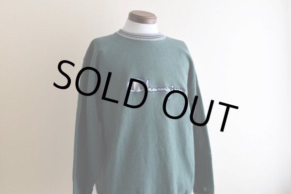 画像7: 1990s Champion リバースウィーブスウェット   "ロゴ刺繍/リブライン"  表記XL  (7)