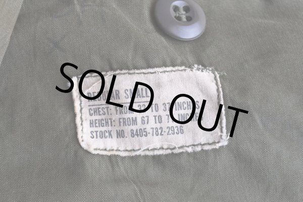 画像6: 1960s US.ARMY M-65 フィールドジャケット 最初期  "1ST MODEL /CONMARアルミジッパー"   表記SMALL-REGULAR  (6)