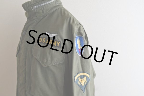 画像14: 1960s US.ARMY M-65 フィールドジャケット 最初期  "1ST MODEL /CONMARアルミジッパー"   表記SMALL-REGULAR  (14)