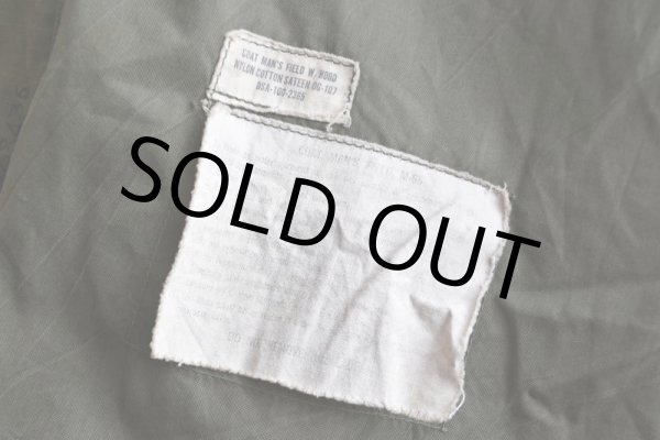 画像7: 1960s US.ARMY M-65 フィールドジャケット 最初期  "1ST MODEL /CONMARアルミジッパー"   表記SMALL-REGULAR  (7)