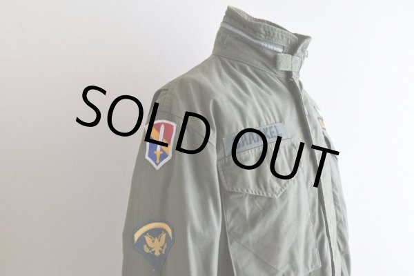 画像12: 1960s US.ARMY M-65 フィールドジャケット 最初期  "1ST MODEL /CONMARアルミジッパー"   表記SMALL-REGULAR  (12)