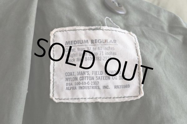 画像6: 1960s US.ARMY M-65 フィールドジャケット  "2ND MODEL"   表記MEDIUM-REGULAR  (6)