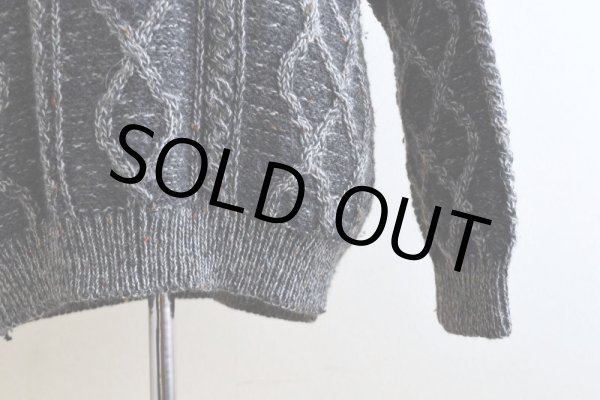 画像11: CARRAIG DONN フィッシャーマンセーター　  "MADE IN IRELAND"　 表記M  (11)