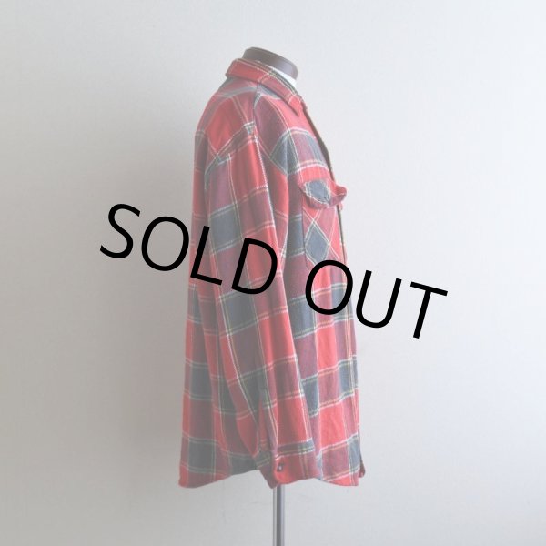 画像2: 〜1970s SEARS ヘビーネルシャツ  実寸ML  (2)