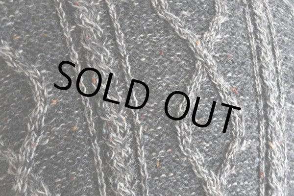 画像10: CARRAIG DONN フィッシャーマンセーター　  "MADE IN IRELAND"　 表記M  (10)