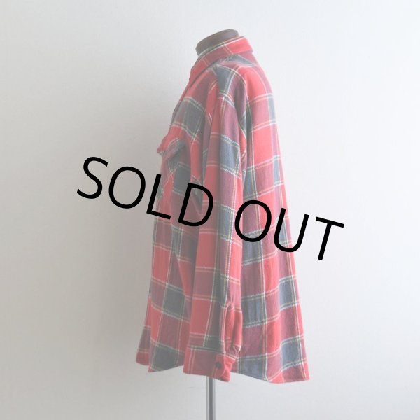 画像4: 〜1970s SEARS ヘビーネルシャツ  実寸ML  (4)