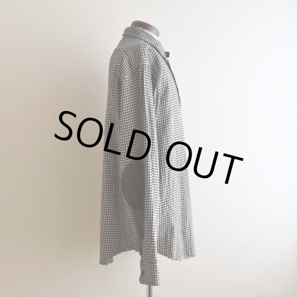 画像2: Polo by RalphLauren チンスト付きフランネルシャツ   "エルボーパッチ"  表記XL  (2)