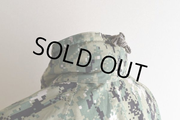 画像21: 2010s US.NAVY NWU ゴアテックスパーカー　  "TYPE3 AOR2"　 表記SMALL-SHORT  (21)