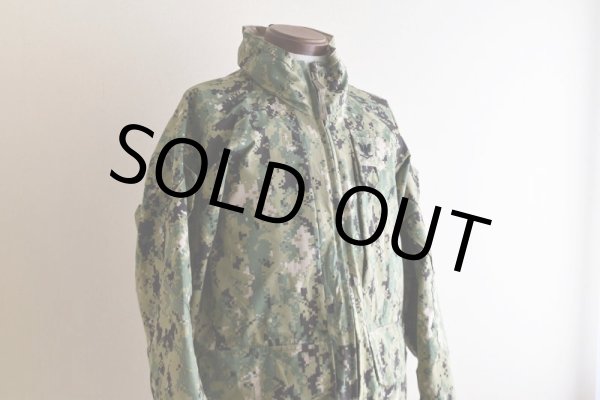 画像7: 2010s US.NAVY NWU ゴアテックスパーカー　  "TYPE3 AOR2"　 表記SMALL-SHORT  (7)