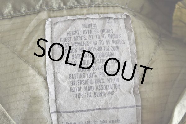 画像5: 1980s US.ARMY M-65 キルティングライナージャケット  表記MEDIUM  (5)