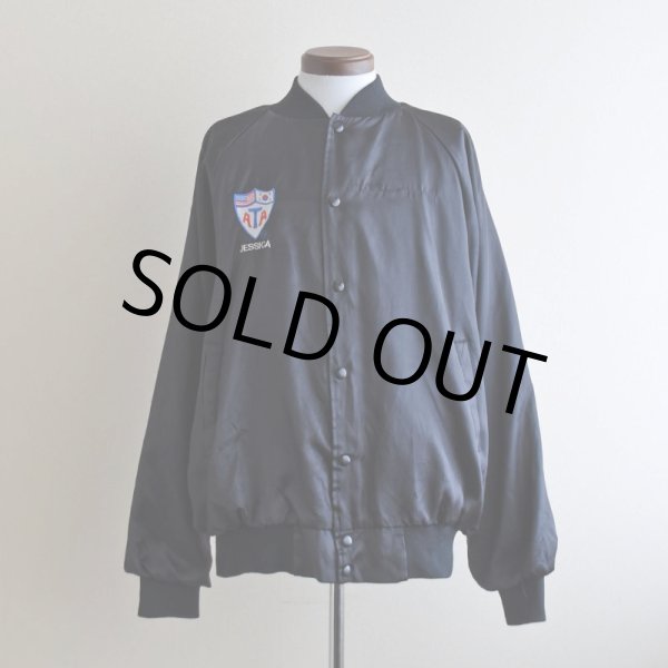 画像3: 1980-90s TAEKONDO 刺繍ナイロンジャケット　  "MADE IN USA"　 表記L  (3)