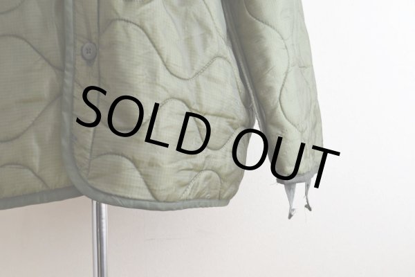 画像8: 1990s US.ARMY M-65 キルティングライナージャケット  表記LARGE  (8)