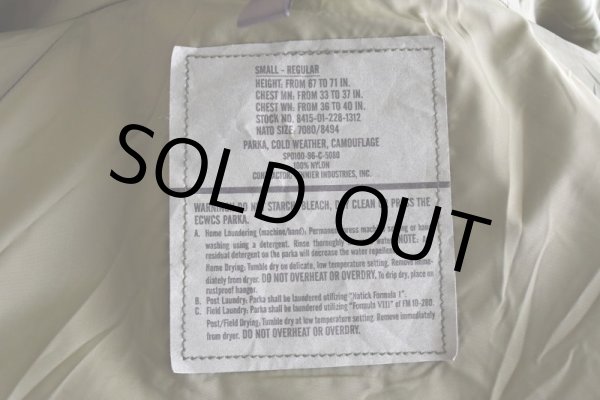 画像6: "DEAD STOCK" 　1990s US.ARMY ECWCS GEN1 ゴアテックスパーカー　 表記SMALL-REGULAR  (6)