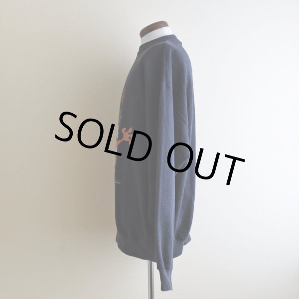 画像4: 1990s HARLEY-DAVIDSON×LOONEY TUNES プリントスウェット　  "MADE IN USA"　 表記XL  (4)