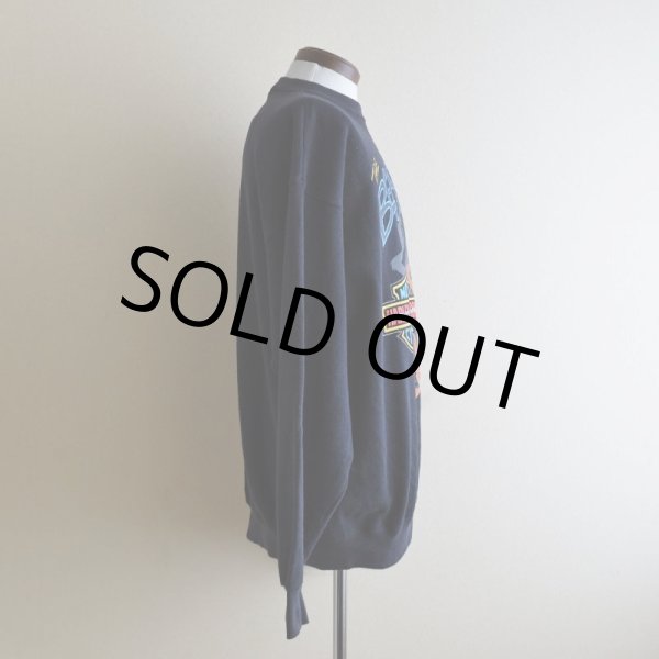 画像2: 1990s HARLEY-DAVIDSON×LOONEY TUNES プリントスウェット　  "MADE IN USA"　 表記XL  (2)