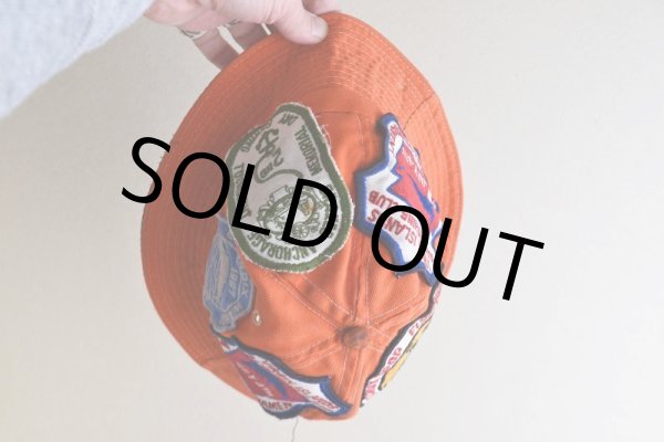 画像8: 1960-70s ハンティングハット　 頭囲約53cm  (8)