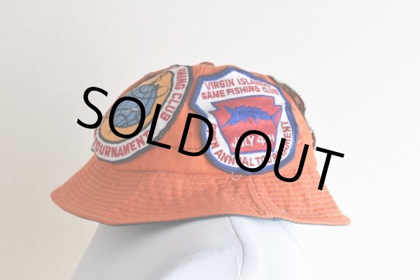 画像2: 1960-70s ハンティングハット　 頭囲約53cm  (2)