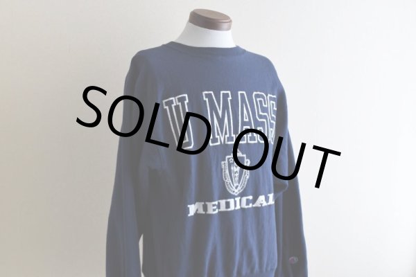 画像7: 1990s Champion リバースウィーブスウェット   "UMASS MEDICAL"  表記M  (7)